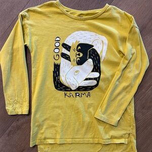 Tea Collection Long Sleeve T-shirt Size 8 Kids